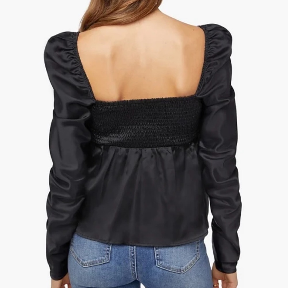 BNWT Justfab Empire Ruched Top - Picture 3 of 3